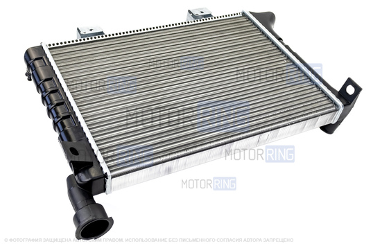 Радиатор охлаждения двигателя Avtostandart для инжекторных ВАЗ 2104, 2107