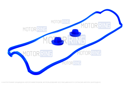 Ремкомплект клапанной крышки синий силикон CS20 Profi для 8-клапанных ВАЗ 2108-21099, 2110-2112, 2113-2115, Лада Приора, Калина, Калина 2, Гранта, Гранта FL, Ларгус, Ларгус FL, Ока, Датсун_1