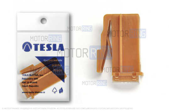 Предохранитель Tesla FJ07 CARTRIDGE (PAL female) 25А_1