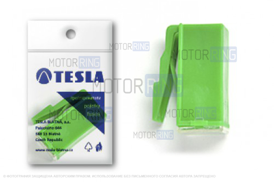 Предохранитель Tesla FJ07 CARTRIDGE (PAL female) 40А_1