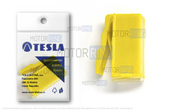 Предохранитель Tesla FJ07 CARTRIDGE (PAL female) 60А_1