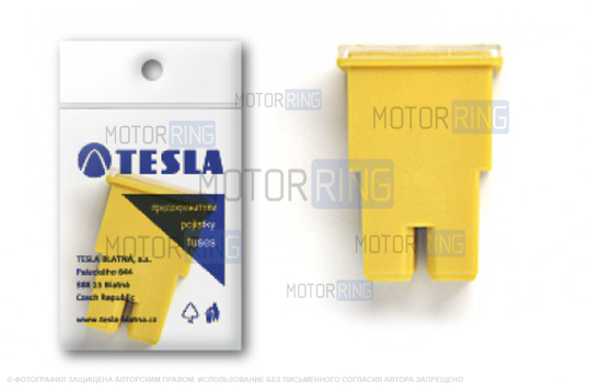 Предохранитель Tesla FJ08 60А CARTRIDGE (PAL female)_1