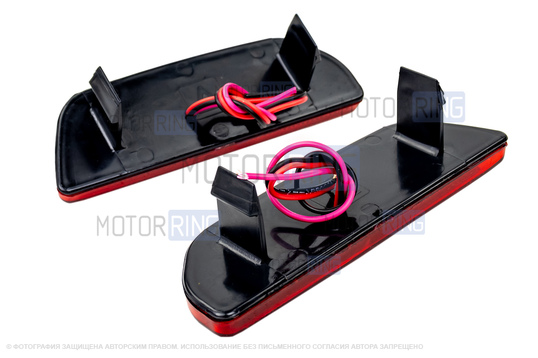 Светодиодные катафоты заднего бампера двухрежимные (стоп и габарит) для Лада Нива Тревел