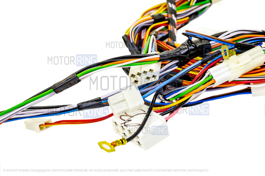 Жгут проводов стеклоподъемников боковых дверей и центрального замка 21154-3724226 для ВАЗ 2114, 2115