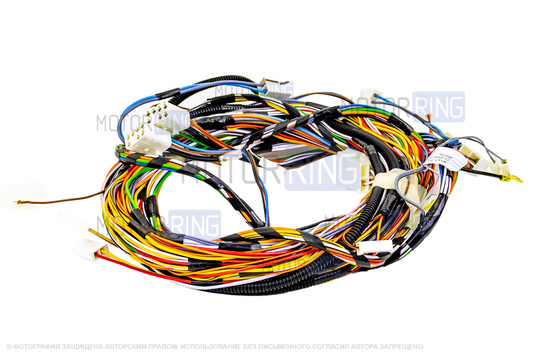 Жгут проводов стеклоподъемников боковых дверей и центрального замка 21154-3724226 для ВАЗ 2114, 2115