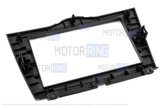 Рамка переходная для установки магнитолы 2DIN набор с рамкой сопла для Лада Гранта FL, Калина 2