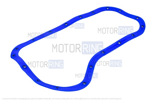 Прокладка масляного поддона силиконовая синяя с металлическими шайбами CS20 Profi для ВАЗ 2101-2107, Лада 4х4, Шевроле Нива_1