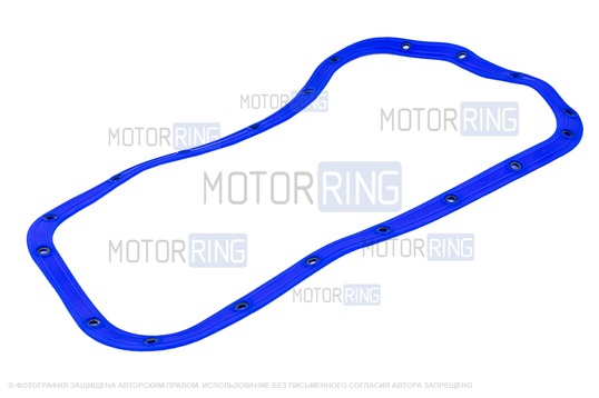 Прокладка масляного поддона силиконовая синяя с металлическими шайбами CS20 Profi для ВАЗ 2101-2107, Лада 4х4, Шевроле Нива