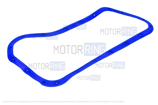 Прокладка масляного поддона силиконовая синяя с металлическими шайбами CS20 Profi для ВАЗ 2101-2107, Лада 4х4, Шевроле Нива
