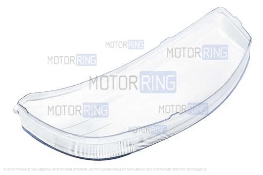 Пластиковое стекло правой фары для Лада Калина с фарами Киржач
