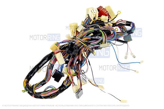 Жгут проводов панели приборов 21110-3724030-03 для 1,6л ВАЗ 2110-2112 со старой панелью после 2005 года выпуска