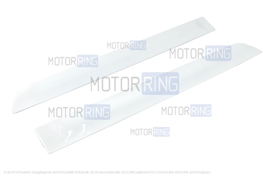 Пластиковые молдинги дверей Тюн-Авто окрашенные для Лада Гранта, Калина, Калина 2, Datsun