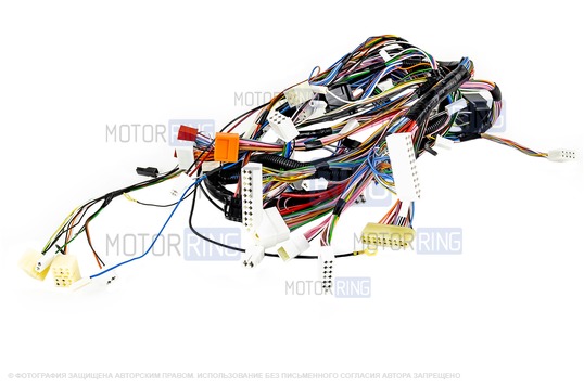 Жгут проводов панели приборов 21110-3724030-01 для 1,5л ВАЗ 2110-2112 со старой панелью до 2005 года