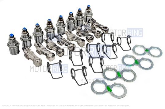 Комплект механических толкателей клапанов для Лада 4х4 (Нива) 21214, 2131, Шевроле/Лада Нива 2123