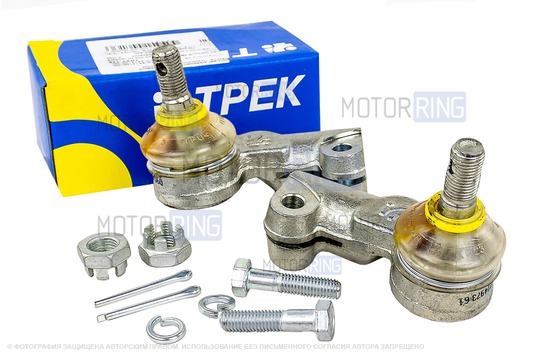 Комплект рулевых наконечников ТРЕК Чемпион для ВАЗ 2110-2112, Лада Приора, Калина, Калина 2, Гранта, Гранта FL, Датсун