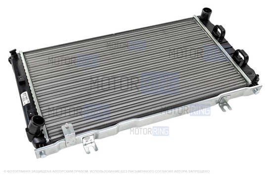 Радиатор охлаждения ПТИМАШ для Лада Калина 2, Гранта, Датсун с кондиционером kdac_1