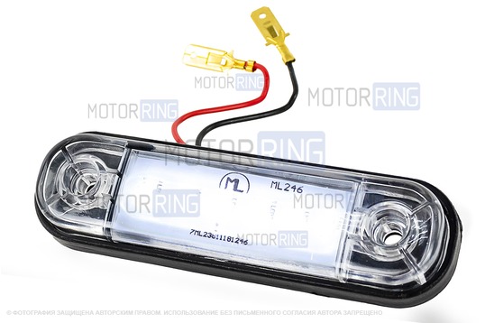 Диодный фонарь освещения номерного знака для ВАЗ 2104, 2105, 2107, 2110-2112, 2113-2115, Лада Гранта, 4х4 (Нива), Шевроле Нива_1