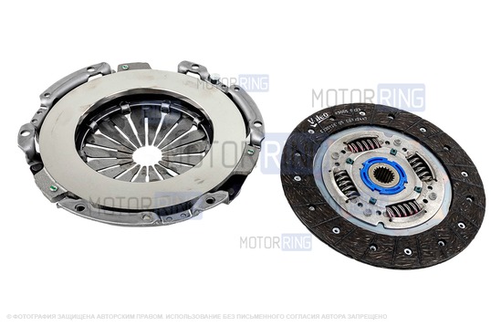 Комплект сцепления AVTOPRIBOR под АМТ под двигатель 1.8л в сборе для Лада Веста, Икс Рей