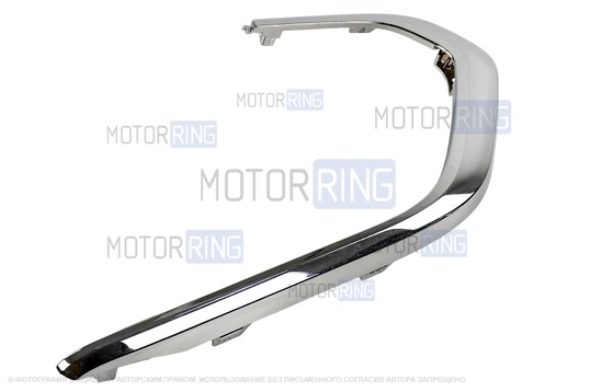 Молдинг переднего бампера нижний правый для Лада Икс Рей Кросс_1