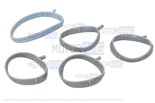 Набор прокладок впускного ресивера 21127 и дроссельной заслонки Е-Газ для 16-клапанных Лада Гранта, Гранта FL, Калина 2, Приора 2,  Ларгус, Ларгус FL, Веста, Икс Рей_1