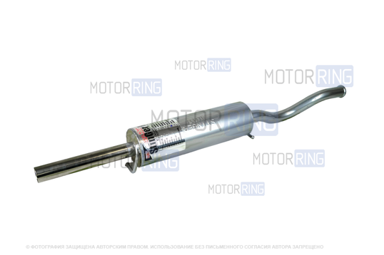 Глушитель прямоточный основной Stinger Auto из нержавеющей стали для Лада Веста_1