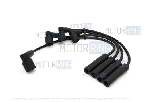 Высоковольтные черные провода Cargen для Шевроле Нива_1