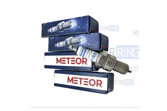 Свечи зажигания METEOR для 8-клапанных инжекторных ВАЗ 2104, 2105, 2107-2115, Лада Калина, Приора, Гранта, 4х4, Нива Легенд, Тревел, Шевроле Нива, Датсун_1