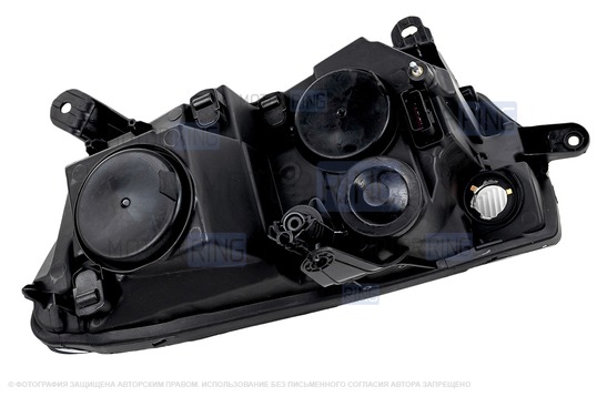 Правая аналоговая блок-фара для Лада Ларгус FL, Renault Logan 2, Sandero 2