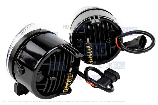 Диодные ПТФ sal-man 50W 8600lux 6000К для БМВ X5 2000-2007 г.в.
