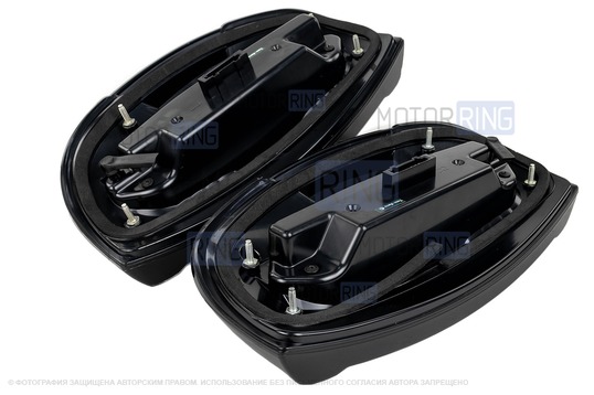 Полный комплект установки диодных фонарей на Шевроле Нива