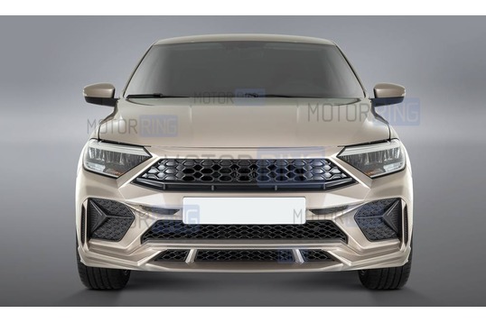 Передний бампер ЮролТюнинг для Volkswagen Polo_1