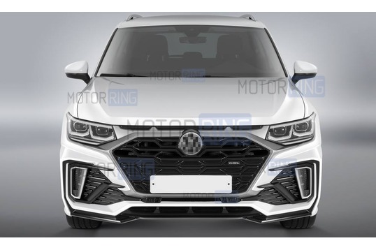 Передний бампер ЮролТюнинг для Volkswagen Tiguan_1