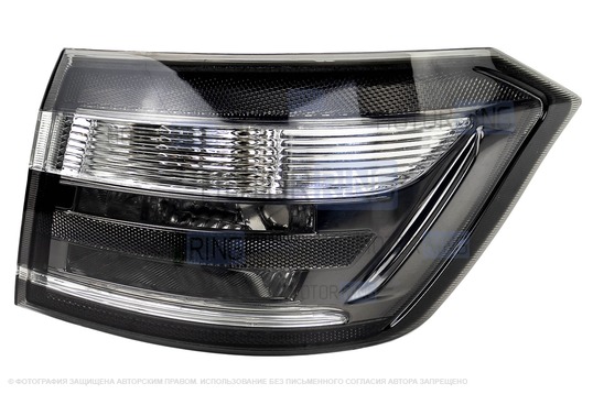 Черный аналоговый задний правый фонарь ML на крыло для Лада Веста_1