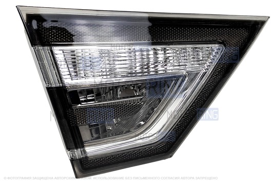 Черный задний левый аналоговый фонарь ML на крышку багажника для Лада Веста_1