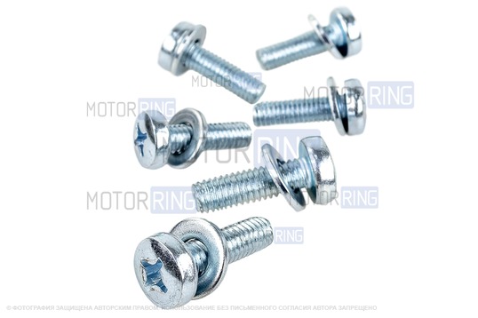 Болты крепления (6шт) корпуса системы холодного впуска Спорт для Лада Веста