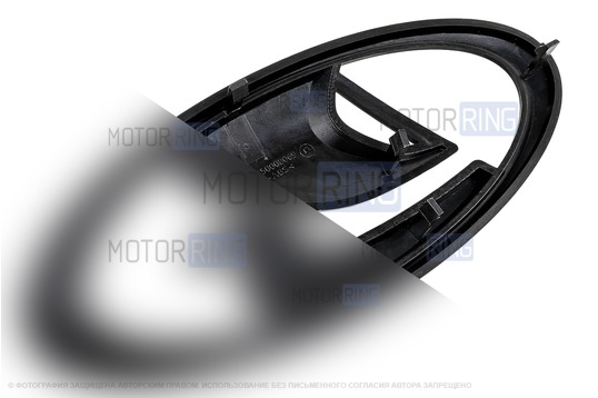 Антихром комплект передка (LED иксы и шильдик) для Лада Веста, Веста SW 2015-2021 годов