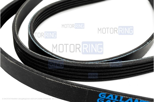 Ремень генератора GALLANT для Шевроле Нива, Лада Нива Тревел с кондиционером