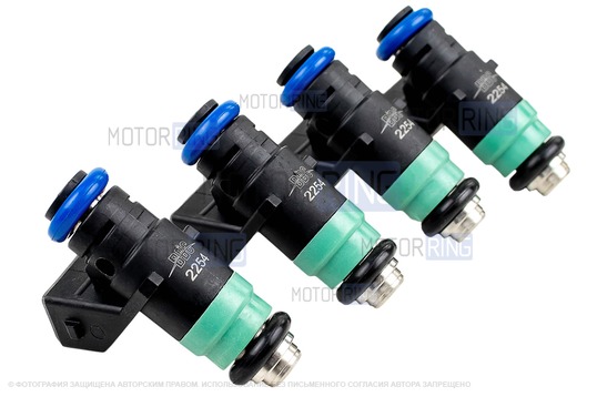 Топливные форсунки BBC 2254 под двигатель K4M (4 шт) для 16 кл Лада Ларгус до 2017 г.в., Renault _1