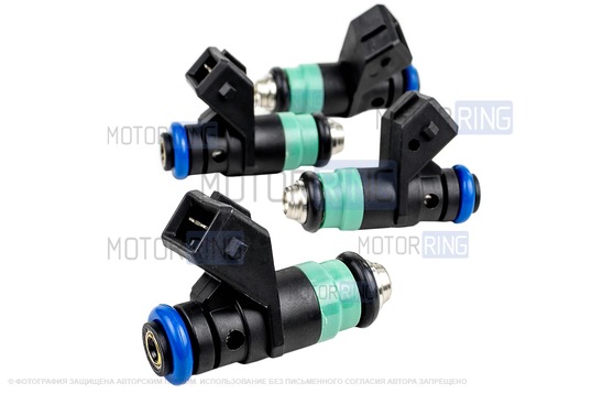 Топливные форсунки BBC 2254 под двигатель K4M (4 шт) для 16 кл Лада Ларгус до 2017 г.в., Renault 