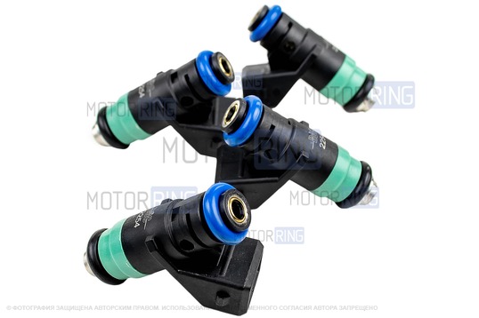 Топливные форсунки BBC 2254 под двигатель K4M (4 шт) для 16 кл Лада Ларгус до 2017 г.в., Renault 