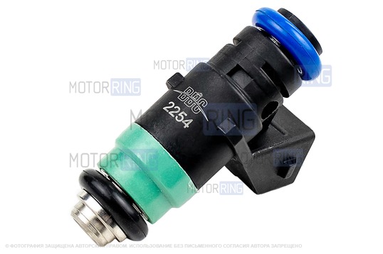 Топливные форсунки BBC 2254 под двигатель K4M (4 шт) для 16 кл Лада Ларгус до 2017 г.в., Renault 