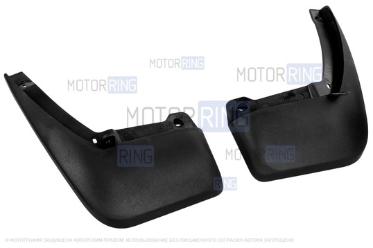 Брызговики задних колес для Renault Logan 2