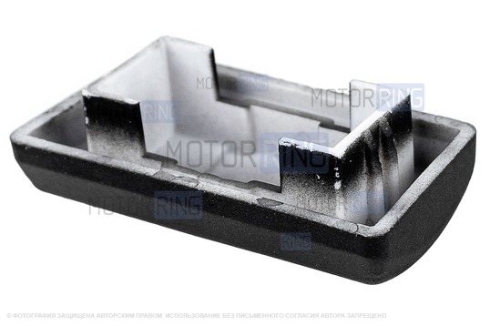 Крышка кнопки аварийной сигнализации Stitch белый для Лада Приора с 2013 г.в.