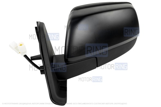 Левое боковое зеркало Урбан с электроприводом и обогревом в цвет для Лада 4х4, Нива Легенд_1