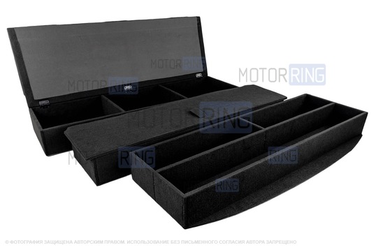 Ящик-органайзер багажника ArmAuto с фальшполом для переднеприводных Renault Kaptur