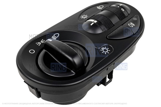 Блок управления светом ВИЭ под комплектацию Норма (без кнопки включения ПТФ) для Лада Калина