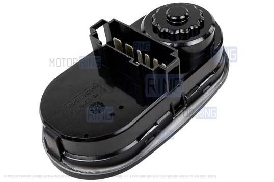 Блок управления светом ВИЭ под комплектацию Люкс ( с кнопкой включения ПТФ) для Лада Калина