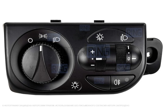 Блок управления светотехникой ВИЭ под комплектацию Норма (без кнопки включения ПТФ) для Лада Приора