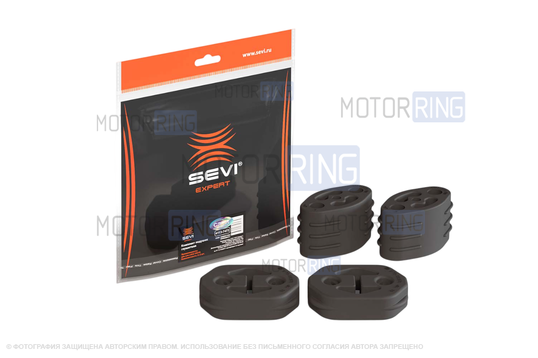 Подушки крепления системы выпуска Sevi Expert для Лада Ларгус, Веста, Рено Логан, Логан 2, Сандеро_1