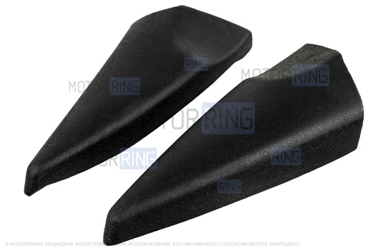 Внутренние глухие уголки под зеркала с электроприводом для Лада Калина